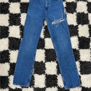 Blue Distressed Jeans